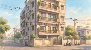  Apartment – Exterior View View at Adarsh Nagar - for Sale