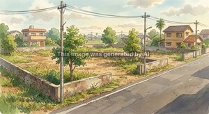 Plot Area in  Land at Abrama Village – for Sale