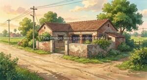  Independent House – Exterior View View at Ajnala - for Sale