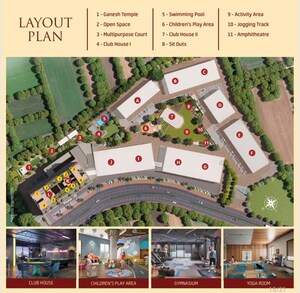 Master Plan in 3 BHK Apartment at Empire Square, Chinchwad – for Sale