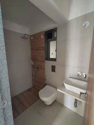 Bathroom in 4 BHK Apartment at Adani Group Western Heights, Andheri West – for Sale