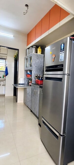 Kitchen in 1 BHK Apartment at Parsik Nagar – for Rent