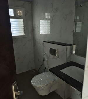 Bathroom in 3 BHK Apartment at Adarsh Park Heights, Varthur Road – for Sale