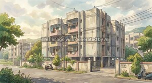  Apartment – Exterior View View at Sadhu Vasvani Road - for Sale