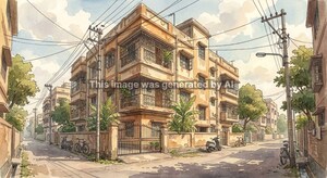  Apartment – Exterior View View at Andur Road - for Sale