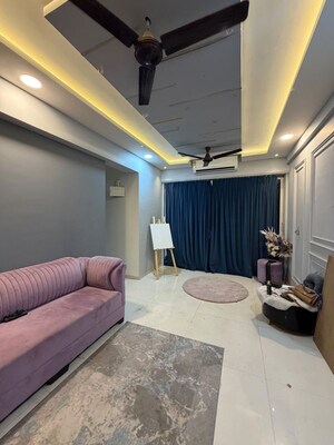 Living Room in 1 BHK Apartment at Arihant Avanti, Shilphata – for Sale