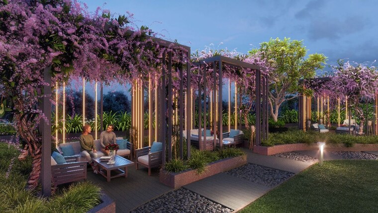 Garden, goel-ganga-imperia 3 Bedroom 1174 Sq.Ft. Apartment In Nibm Annexe Pune 10776028