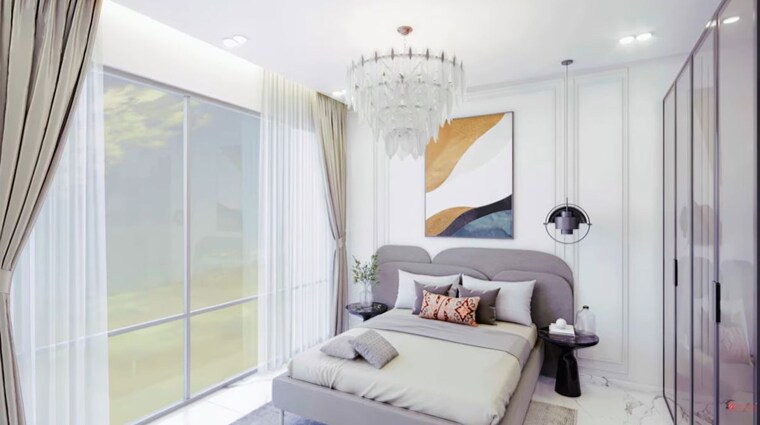 Bedroom, goel-ganga-imperia 3 Bedroom 1174 Sq.Ft. Apartment In Nibm Annexe Pune 10776028