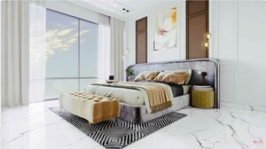 Living Room in 3 BHK Apartment at Goel Ganga Imperia, Nibm Annexe – for Sale