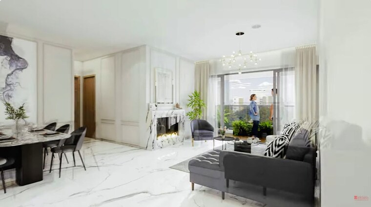 Kitchen, goel-ganga-imperia 3 Bedroom 1174 Sq.Ft. Apartment In Nibm Annexe Pune 10776028