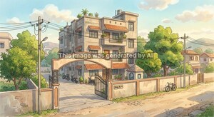  Apartment – Exterior View View at Dholai - for Sale