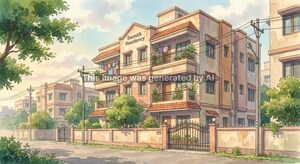  Apartment – Exterior View View at Palsana - for Sale