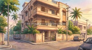  Apartment – Exterior View View at Visakhapatnam Port - for Sale