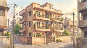 Apartment – Exterior View View at Isanpur - for Sale