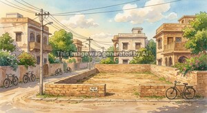  Land – Exterior View View at Khatipura - for Sale