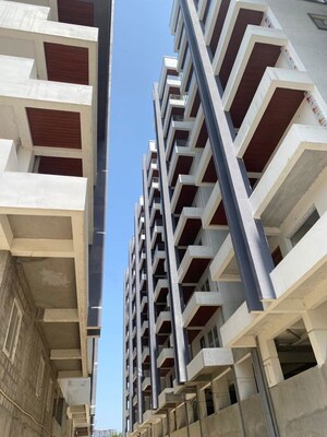 Staircase in 2 BHK Apartment at Atulyam Trident, Kollur – for Sale