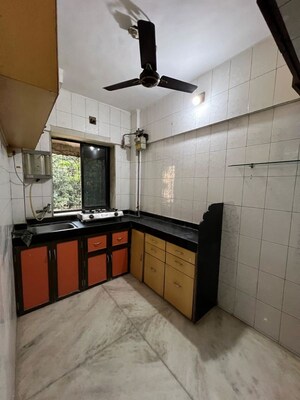 Kitchen in 1 BHK Apartment at Pavanputra CHS, Dahisar East – for Rent