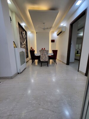 Building Lobby in 3 BHK Builder Floor at Greater Kailash I – for Rent