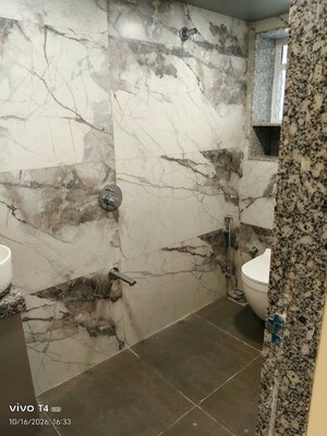 Bathroom in 2 BHK Apartment at Zohra Agadi Nagar, Andheri West – for Rent