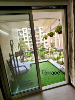 Balcony in 2 BHK Apartment at Pride Purple Park Xpress, Baner – for Rent