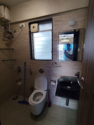 Bathroom in 2 BHK Apartment at Platinum Casa Millennia, Andheri West – for Rent