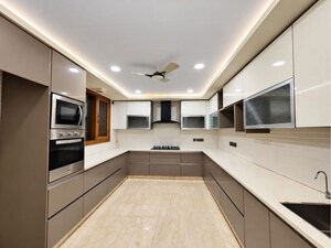 Kitchen in 3 BHK Builder Floor at Defence Colony – for Rent