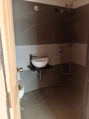 Bathroom in 3 BHK Apartment at Goregaon West – for Rent
