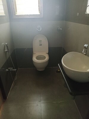 Bathroom in 3 BHK Apartment at Goregaon West – for Rent