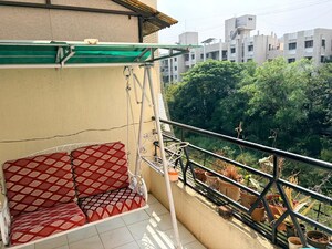 Balcony in 2 BHK Apartment at Mahesh Paradise, Aundh – for Sale