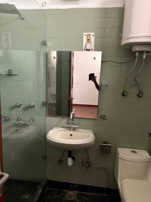 Bathroom in 3 BHK Builder Floor at South Extension – for Rent