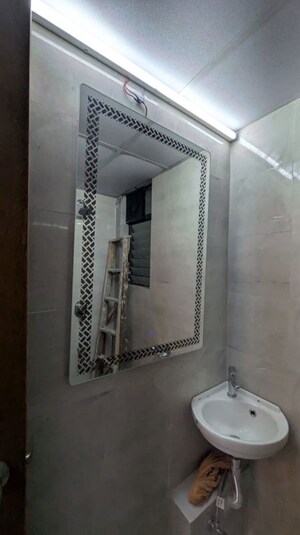 Bathroom in 1 BHK Apartment at Siddha Sky, Sion – for Rent