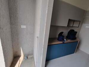 Bathroom in 1 BHK Apartment at USD Unique Vistas, Manpada – for Rent