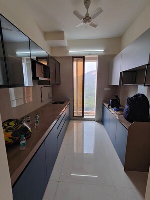 Kitchen in 1 BHK Apartment at USD Unique Vistas, Manpada – for Rent