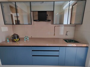 Kitchen in 1 BHK Apartment at USD Unique Vistas, Manpada – for Rent