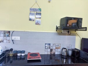 Kitchen in 2 BHK Apartment at Adani Ten BKC, Bandra East – for Rent