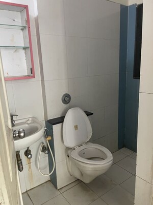 Bathroom in 2 BHK Apartment at Chheda Heights, Bhandup West – for Rent