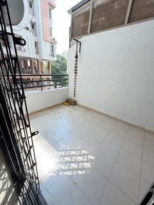 Balcony in 2 BHK Apartment at Kedarnath Homes, Kothrud – for Rent