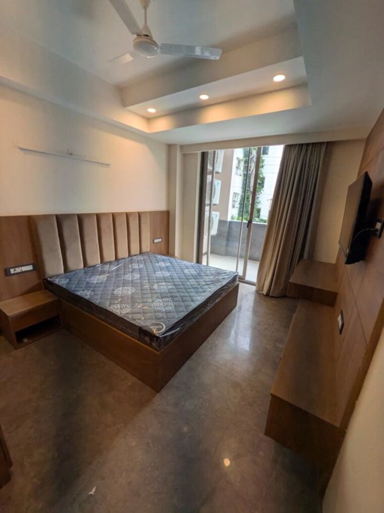 Bedroom, sector 57 1 RK 245 Sq.Ft. Builder Floor In Sector 57 Gurgaon 10776583