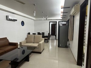 Living Room in 3 BHK Builder Floor at National Stadium – for Rent
