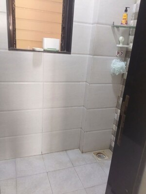 Bathroom in 2.5 BHK Apartment at Relcon Rajat Dhaulagiri, Vile Parle East – for Rent