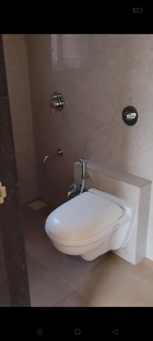Bathroom in 2 BHK Apartment at Om Shivkrupa CHS, Vile Parle East – for Rent