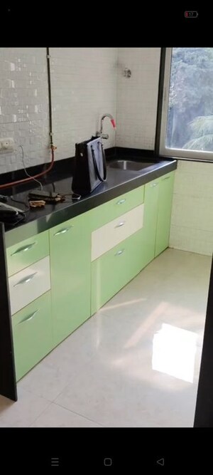 Kitchen in 2 BHK Apartment at Om Shivkrupa CHS, Vile Parle East – for Rent