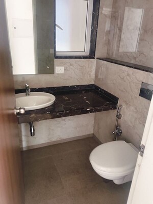 Bathroom in 2 BHK Apartment at LnT Crescent Bay T4, Parel – for Sale