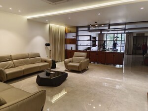 Living Room in 4 BHK Builder Floor at Jubilee Hills – for Rent
