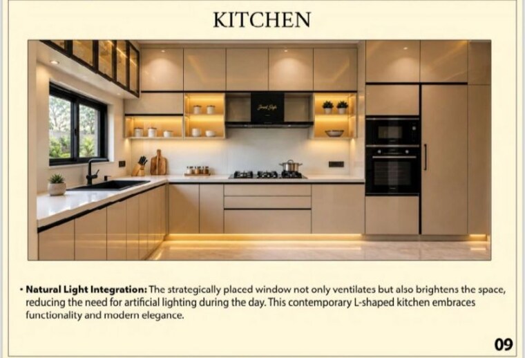 Kitchen, kandi 4 Bedroom 3400 Sq.Ft. Villa In Kandi Hyderabad 10682639
