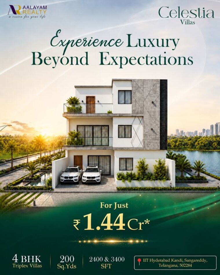 Exterior View, kandi 4 Bedroom 3400 Sq.Ft. Villa In Kandi Hyderabad 10682639