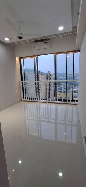 Balcony in 2 BHK Apartment at Dynamix Divum, Malad East – for Rent