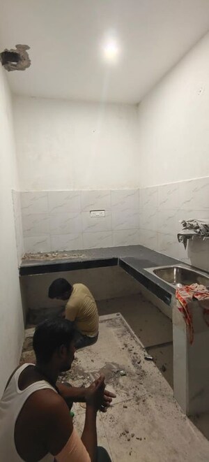 Bathroom in 1 BHK Builder Floor at Dwarka Mor – for Rent