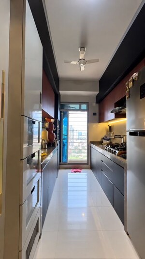Kitchen in 3 BHK Apartment at Beau Belle, Mira Road East – for Sale