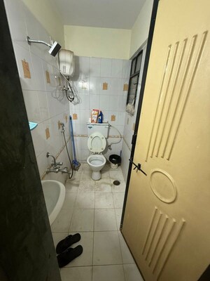 Bathroom in 2 BHK Apartment at Suyog Shree Apartment, Pimple Nilakh – for Rent